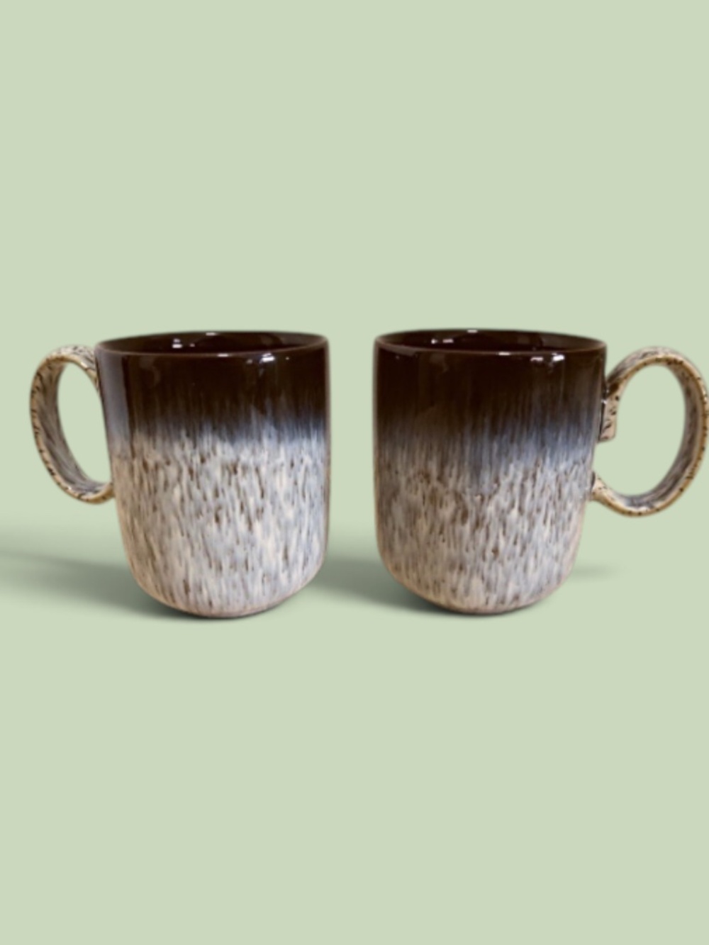 2 - DENBY Straight Mugs Halo